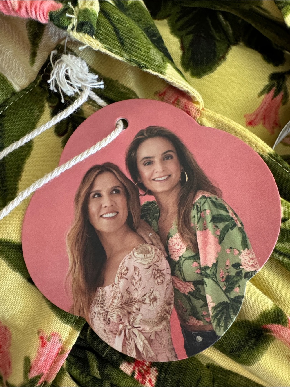 Target Agua Bendita Peony Botanical Print Jumpsuit Yellow Dark Olive Size Small - Picture 9 of 10